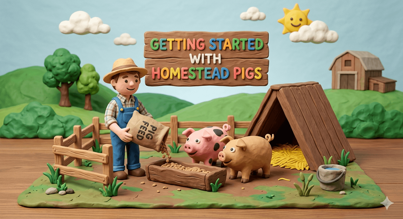 Getting Started with Homestead Pigs