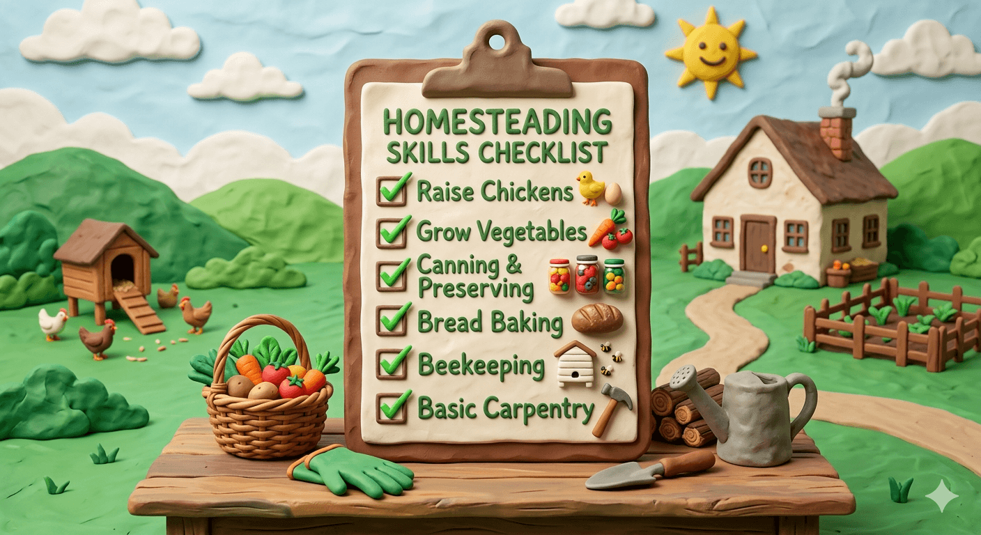 Homesteading Skills Checklist