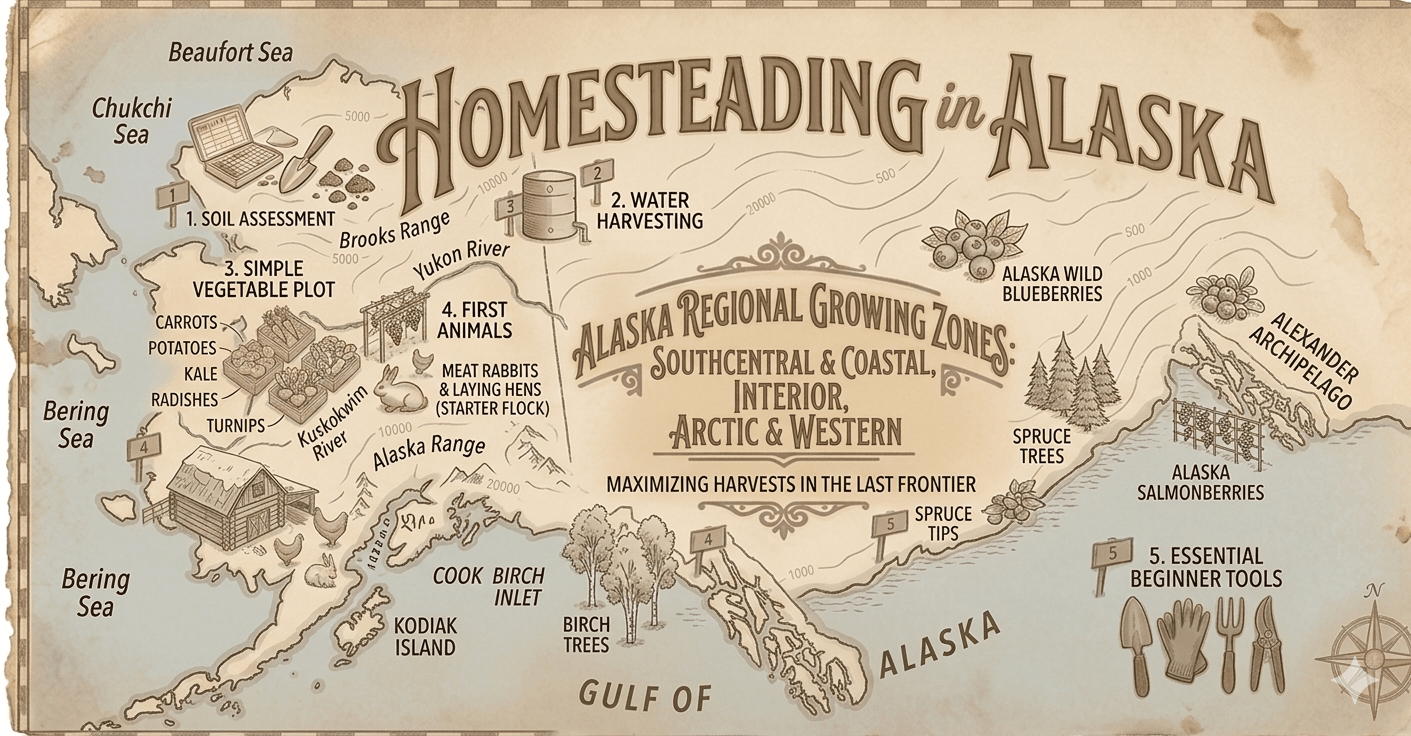Homesteading in Alaska: Laws, Land, Climate, and Everything You Need to Know