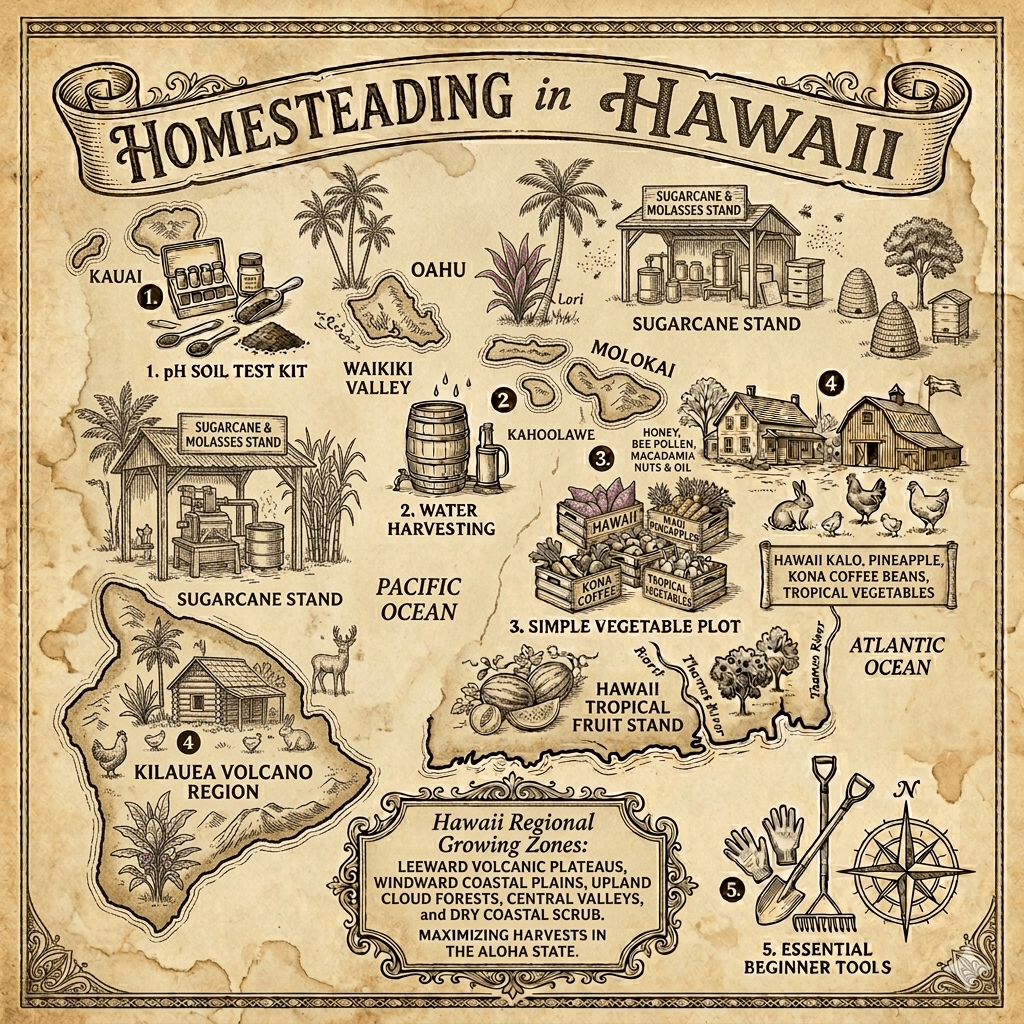 Homesteading in Hawaii: Laws, Land, Climate, and Everything You Need to Know