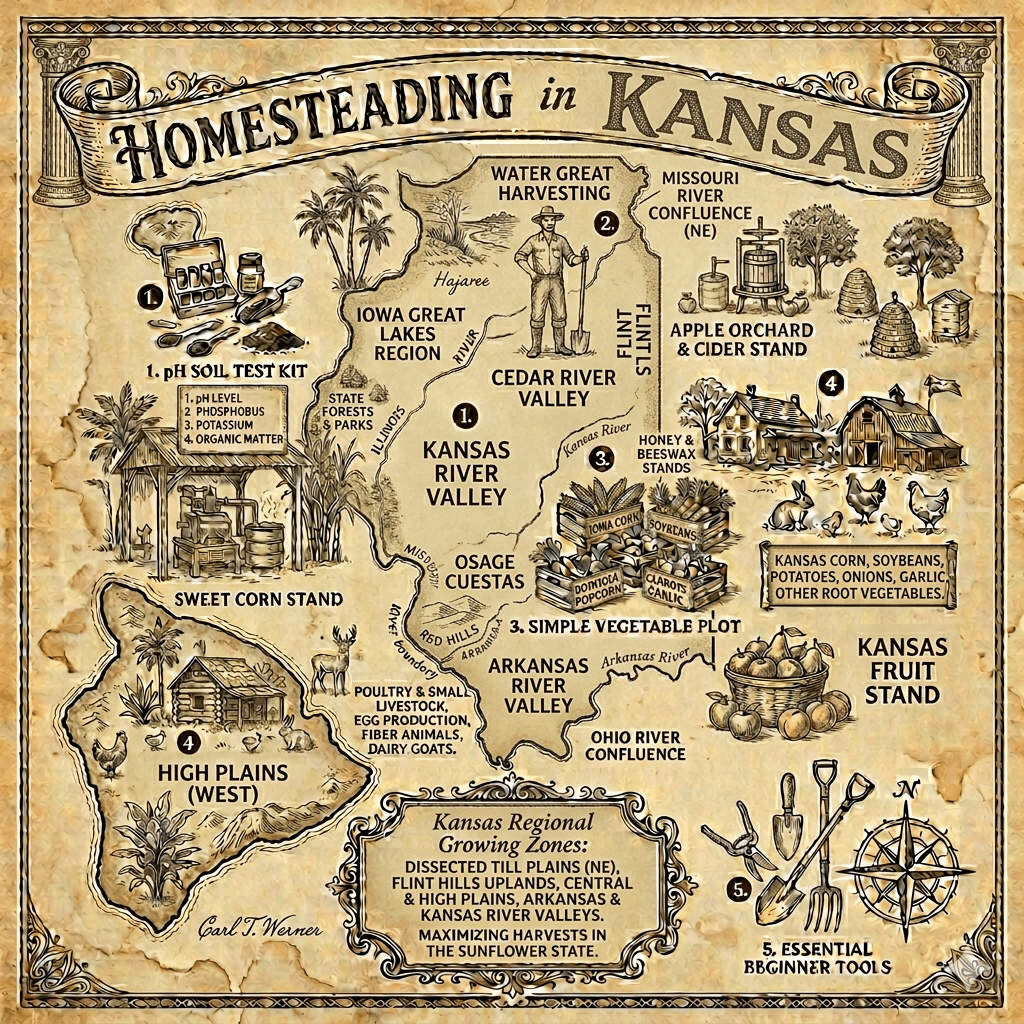 Homesteading in Kansas: Laws, Land, Climate, and Everything You Need to Know