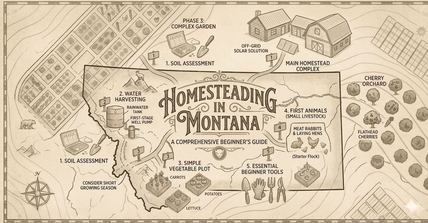 Homesteading in Montana: Laws, Land, Climate, and Everything You Need to Know