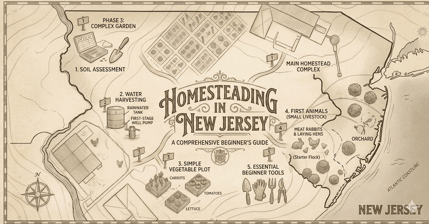 Homesteading in New Jersey: Laws, Land, Climate, and Everything You Need to Know