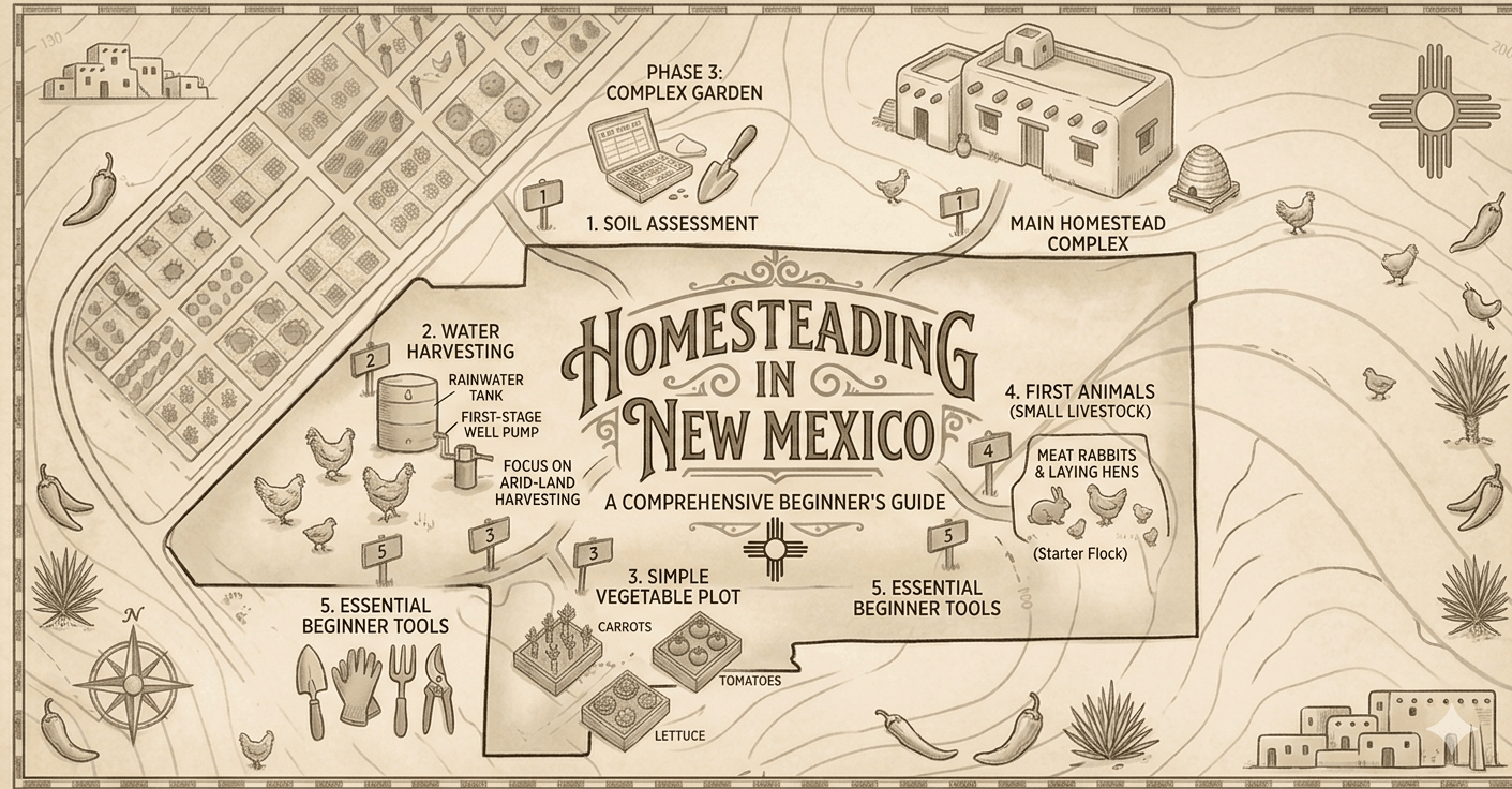 Homesteading in New Mexico: Laws, Land, Climate, and Everything You Need to Know