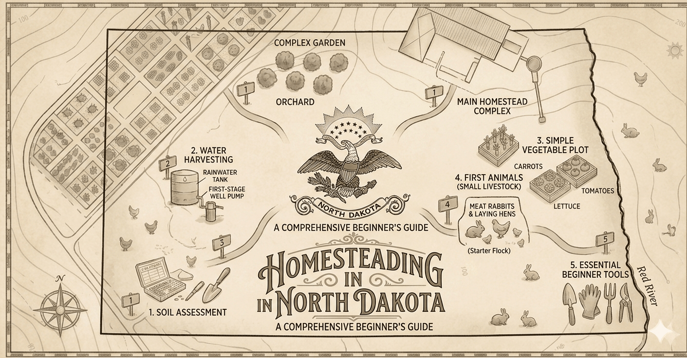 Homesteading in North Dakota: Laws, Land, Climate, and Everything You Need to Know