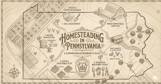 Homesteading in Pennsylvania: Laws, Land, Climate, and Everything You Need to Know