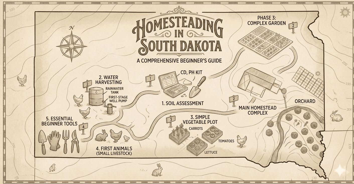 Homesteading in South Dakota: Laws, Land, Climate, and Everything You Need to Know