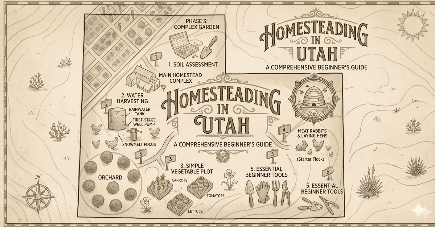 Homesteading in Utah: Laws, Land, Climate, and Everything You Need to Know
