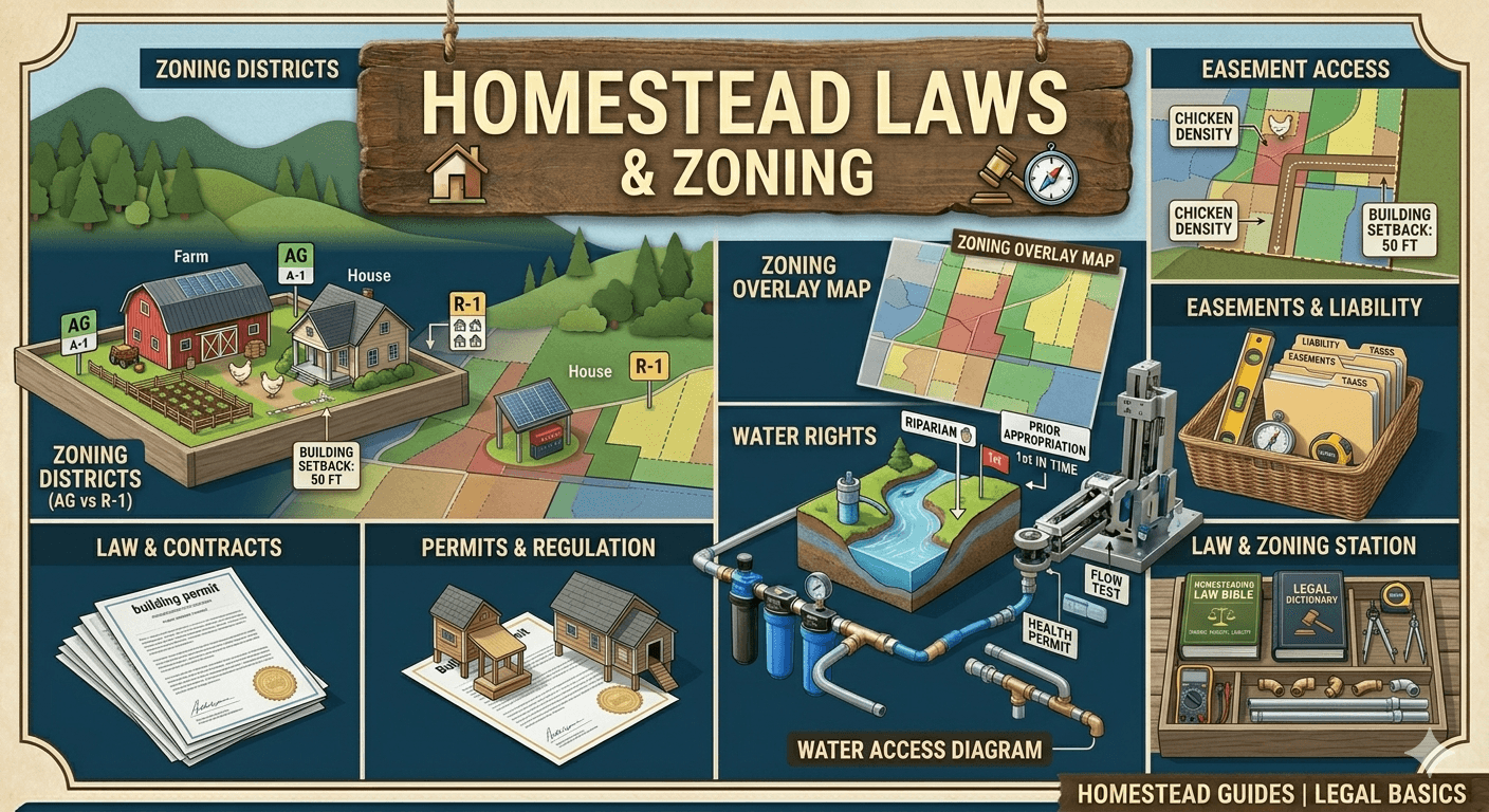 Homesteading Laws and Zoning