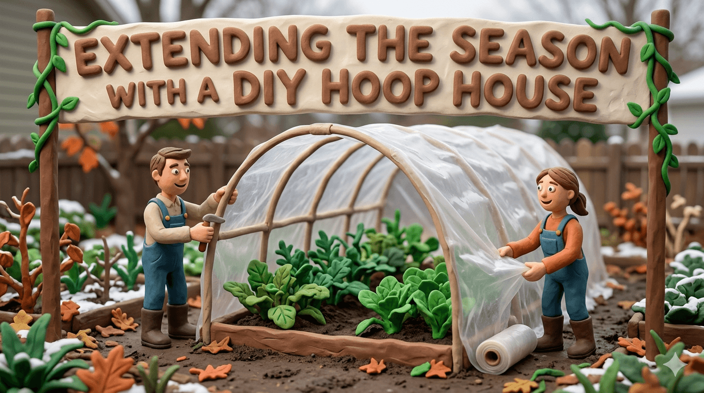 How to Build a DIY Hoop House: An Easy, Affordable Way to Extend Your Growing Season