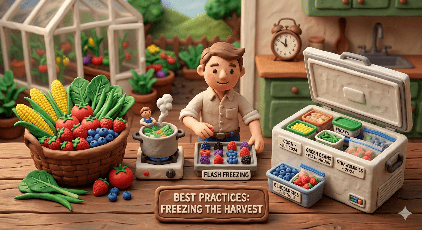 Best Practices for Freezing the Harvest