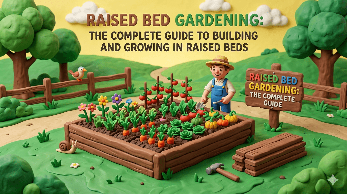 Raised Bed Gardening: The Complete Guide to Building and Growing in Raised Beds